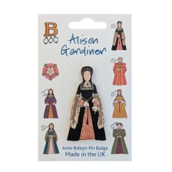 Anne Boleyn Single Pin Badge
