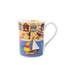 Beach Huts Mug