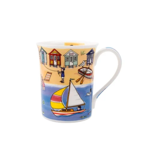 Beach Huts Mug