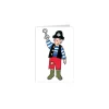 Boy Pirate Mini Card