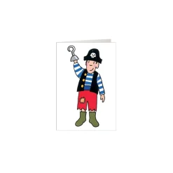 Boy Pirate Mini Card
