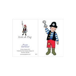 Boy Pirate Mini Card