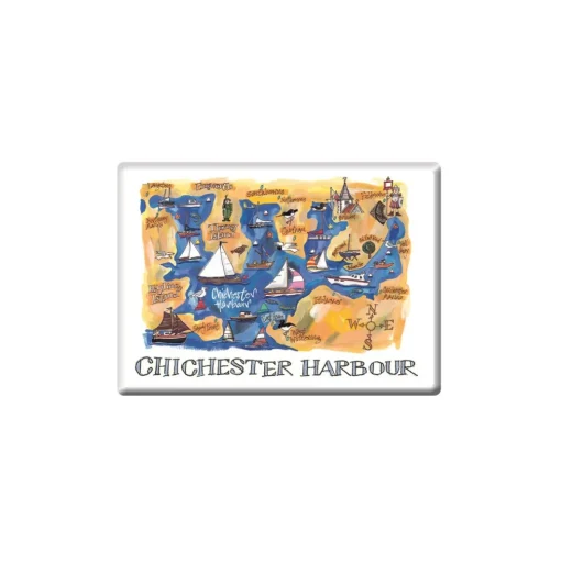 Chichester Harbour Fridge Magnet