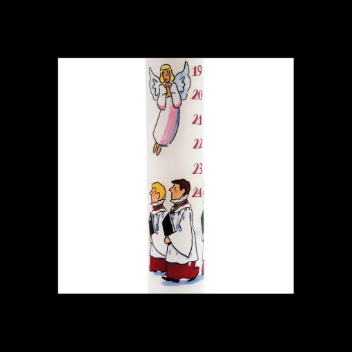 Choir Boys Red Christmas Dinner Advent Candle