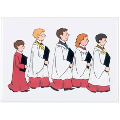 Chorister's Fridge Magnet