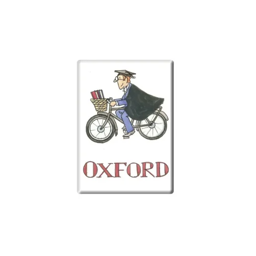 Cycling Tutor, Oxford Fridge Magnet