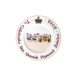 Diamond Jubilee Plate 10"
