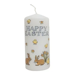 Easter Bunnies and Chicks Candle