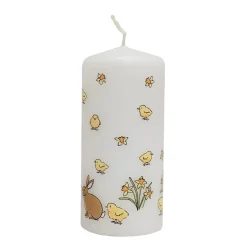Easter Bunnies and Chicks Candle