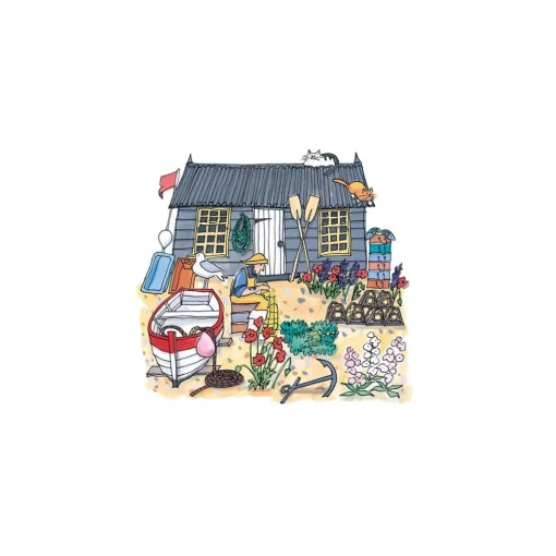 Fisherman's Garden Greeting Card