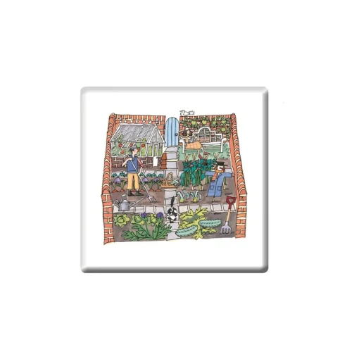 Garden Coasters Set of 6