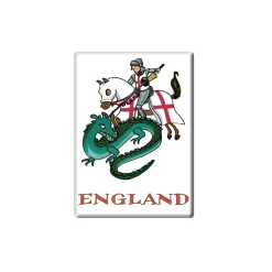 George and the Dragon fridge magnet