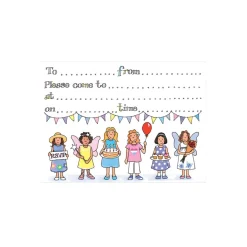 Girls Party Invitation