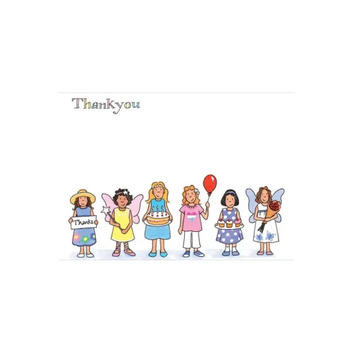 Girls Thank You Cards