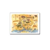 Hampshire map Fridge Magnet