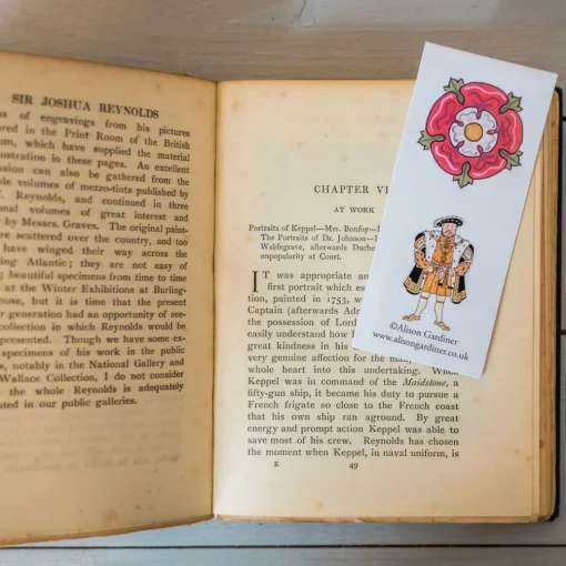 Henry VIII Bookmark