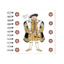 Henry VIII Mini Notebook