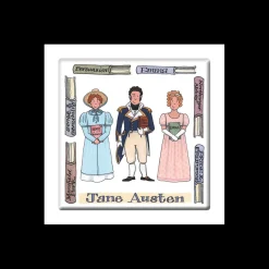 Jane Austen Coaster