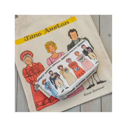 Jane Austen Cosmetic Bag / Pencil Case