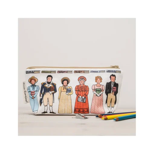 Jane Austen Cosmetic Bag / Pencil Case