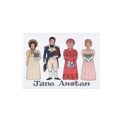 Jane Austen Fridge Magnet