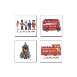 London Coasters Set of 4