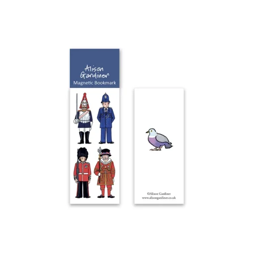London Figures Magnetic Bookmark