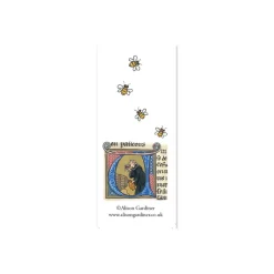 Monk with Honey Bookmark