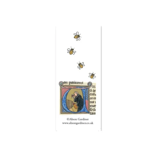 Monk with Honey Bookmark