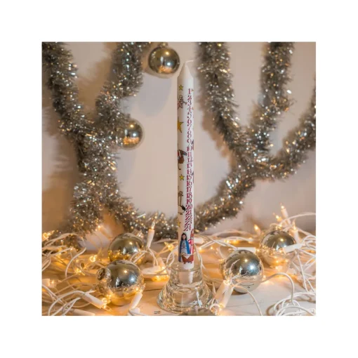 Nativity Christmas Dinner Advent Candle