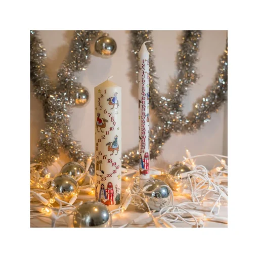Nativity Christmas Dinner Advent Candle