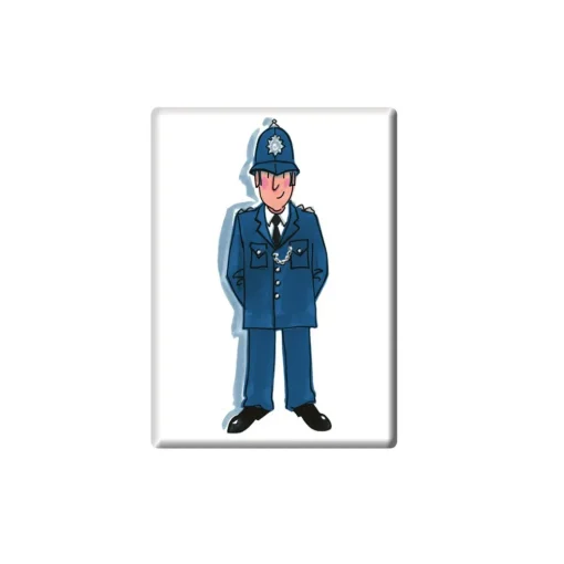 Policeman Fridge Magnet