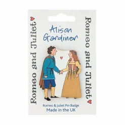 Romeo and Juliet Single Pin Badge
