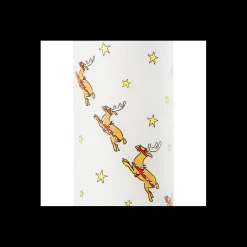 Santa's Sleigh Christmas Large Pillar Advent Candle