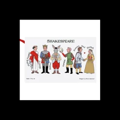 Shakespeare Characters Tea Towel