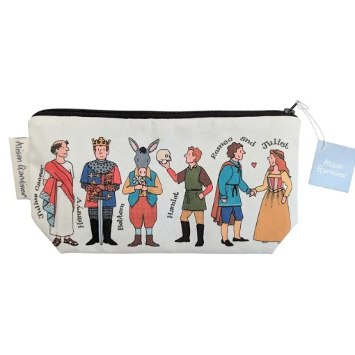 Shakespeare Cosmetic Bag / Pencil Case