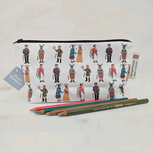 Shakespeare Cosmetic Bag / Pencil Case