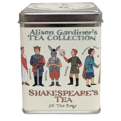 Shakespeare Tea Caddy 25 Bags