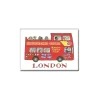 Sightseeing Bus, London Fridge Magnet