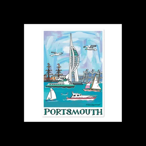 Spinnaker Tower Poster