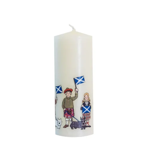 St Andrews Flag Candle