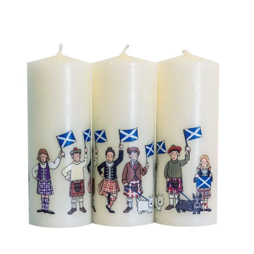 St Andrews Flag Candle