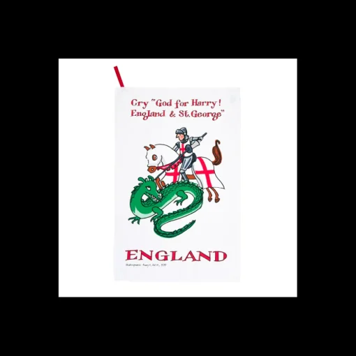 St George and the Dragon Tea Towel