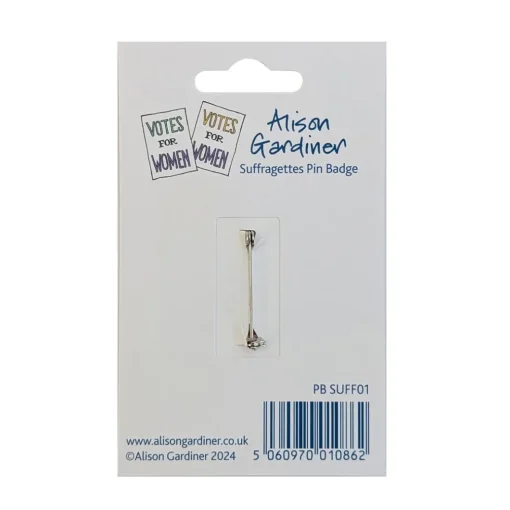 Suffragette UK Single Pin Badge