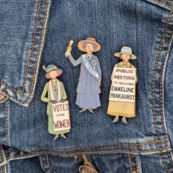 Suffragette UK Single Pin Badge