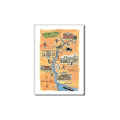 Test Valley, Hampshire Fridge Magnet