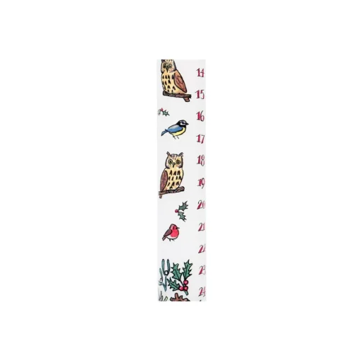 Winter Birds Christmas Dinner Advent Candle